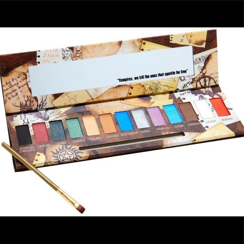 Supernatural Monster Guide Eyeshadow Palette